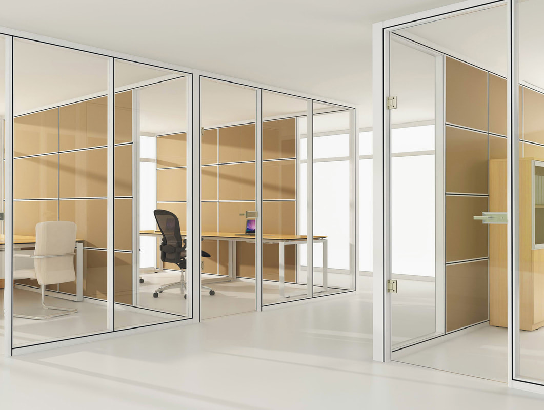 office space partition height ceiling