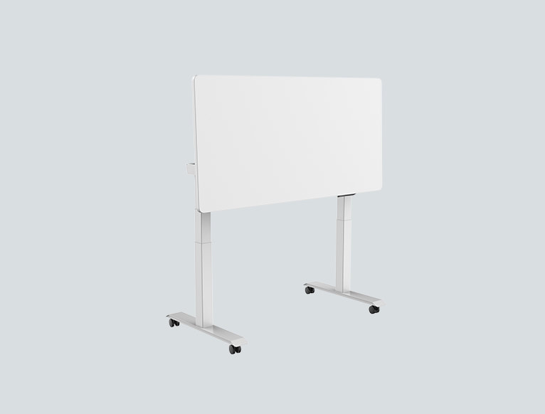 Height Adjustable Whiteboard Standing Desk
