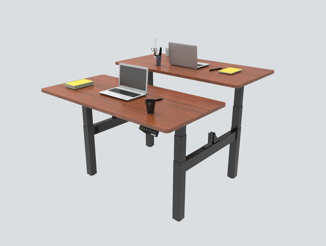 Adjustable Desk for two