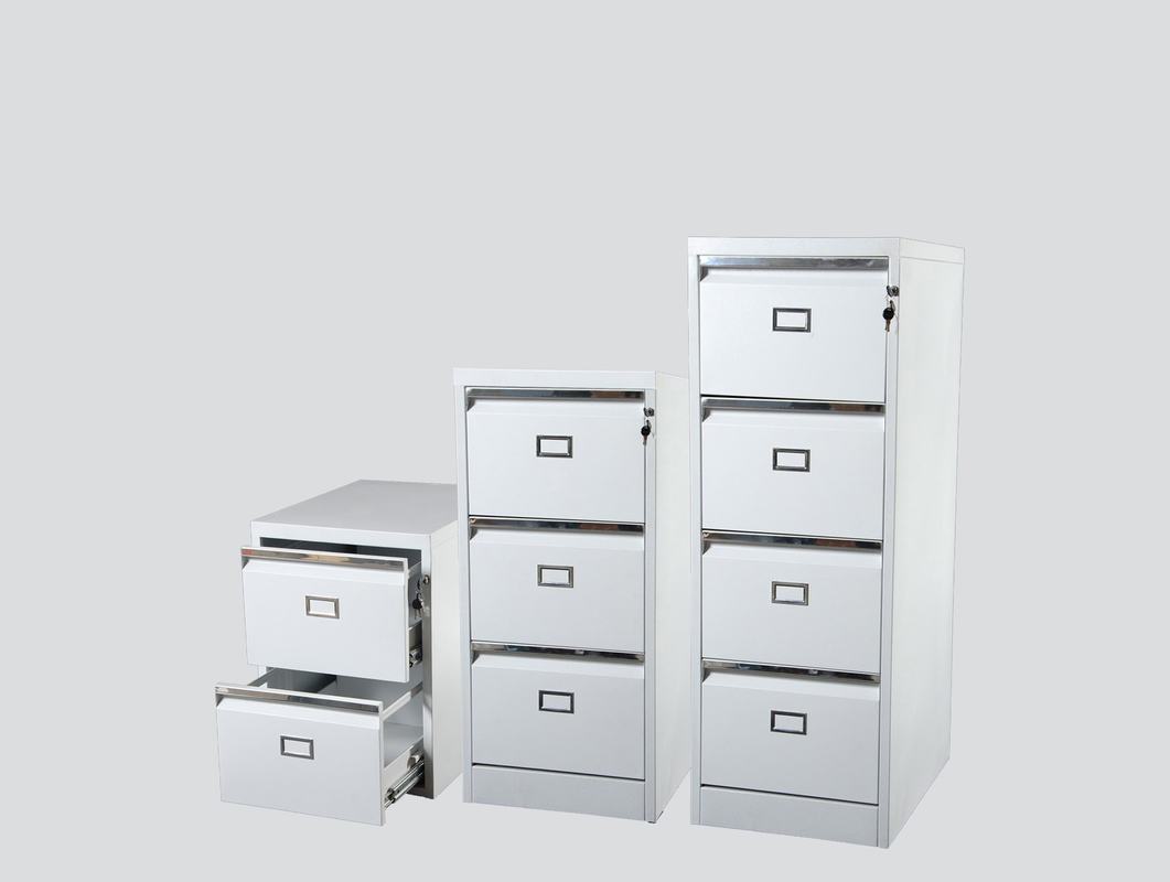 steel filing cabinet 2, 3 and 4 drawers