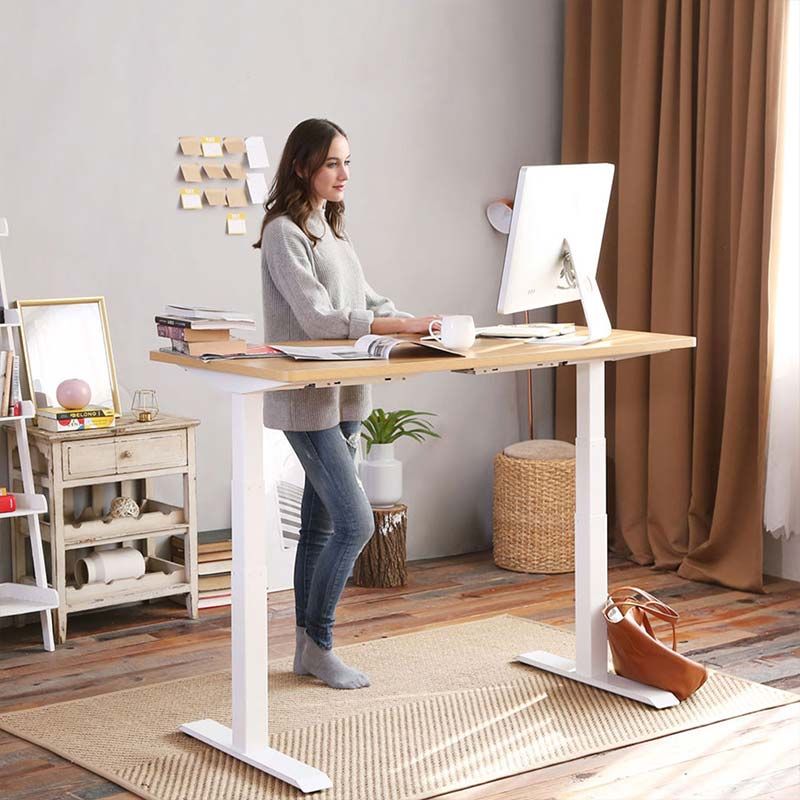 Best Height Adjustable Desk Sit Stand Desks Fleifel