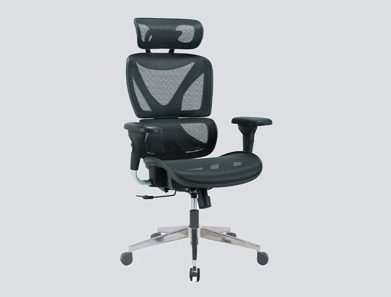Office chair with lumbar support