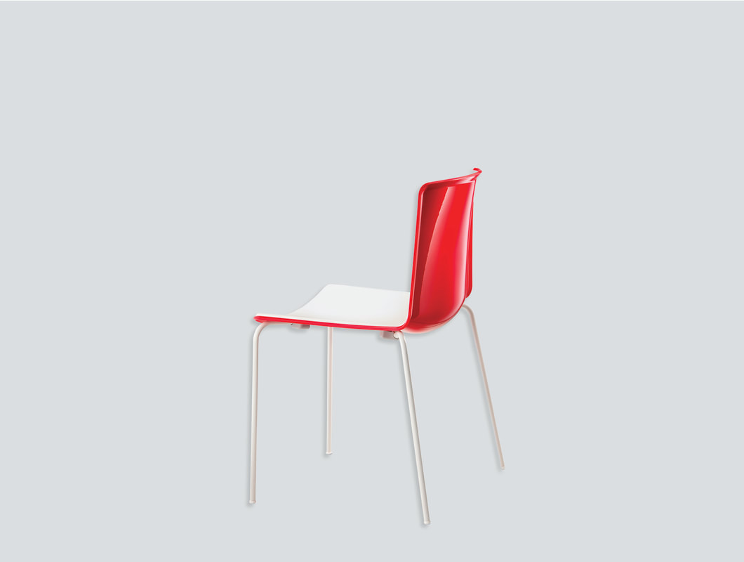 stackable plastic chair with arms aluminum legs