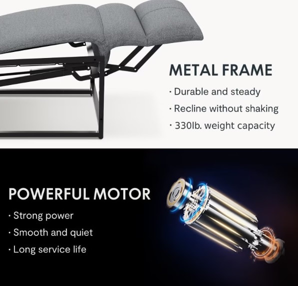 powerful motor for electric recliner chair